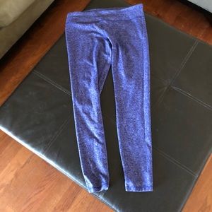 Purple leggings